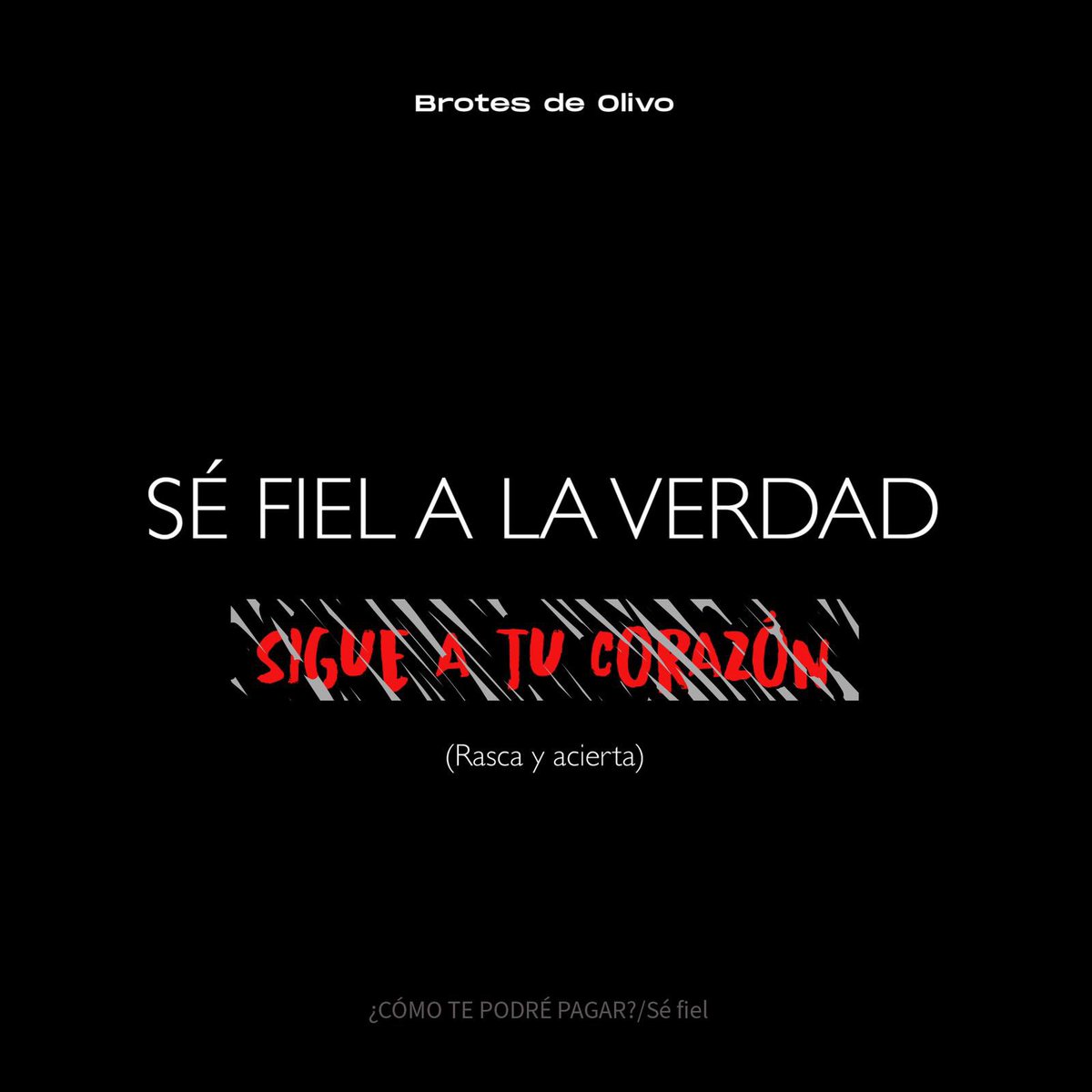 ¿Por que me cuesta tanto buscar dentro de mi...?
¿Voy a seguir cargando en los demás mi pereza, mi falta de autoestima, mi egoísmo, mi prepotencia?
Por lo menos, pongamos su verdadero nombre a las cosas, solo así, soy fiel a la verdad #BrotesDeOlivo #MusicaReligiosa #fe #Adviento