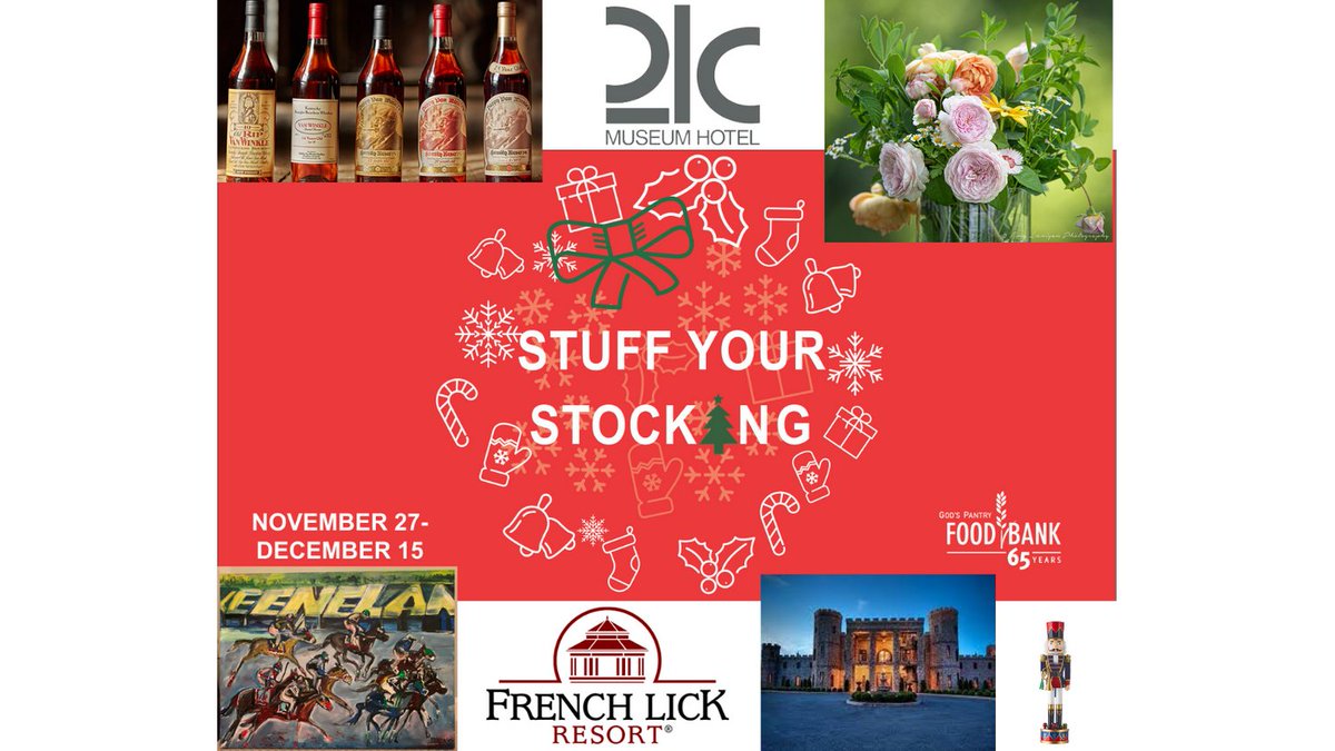 GPFoodBank's tweet photo. #StuffYourStocking with a flight of #PappyVanWinkle or an item from our silent auction! There are a few raffle tickets left for this coveted flight of Pappy Van Winkle! Get your tickets before 9 pm tomorrow! #bourbon #holidayshopping #fighthunger

https://t.co/izPGHFLeVf https://t.co/iWAHhiJKVq
