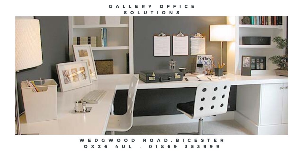 galleryoffice's tweet photo. Gallery Office Solutions provide #homeworker packages for several high-profile clients and can advise on and supply a wide range of desks, chairs, and accessories to allow you to work as comfortably at home as at the office.
 
For further information call Mandy on 01869 353999 https://t.co/HM82woYUwo