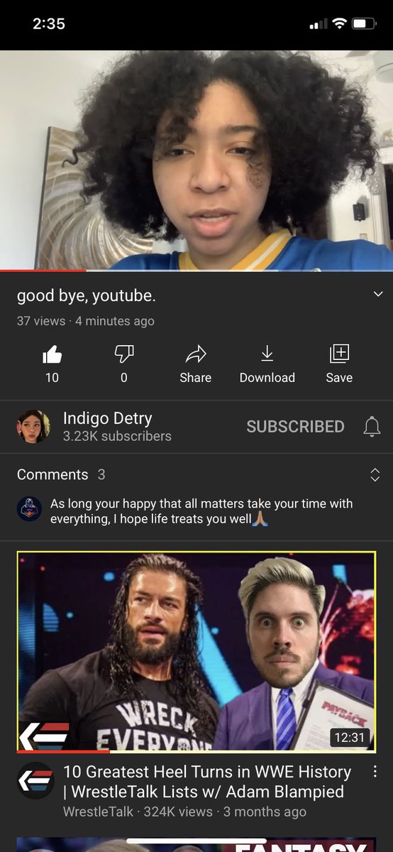 MalcolmMuscle's tweet photo. We lost a good solider today boys... (but she has more tiktok followers than every AEW Dark star combined soooo you’ll be Ight) ✊🏽 @indigodetry
Thanks for those TOP TIER collabs https://t.co/M0dUCwRLKz