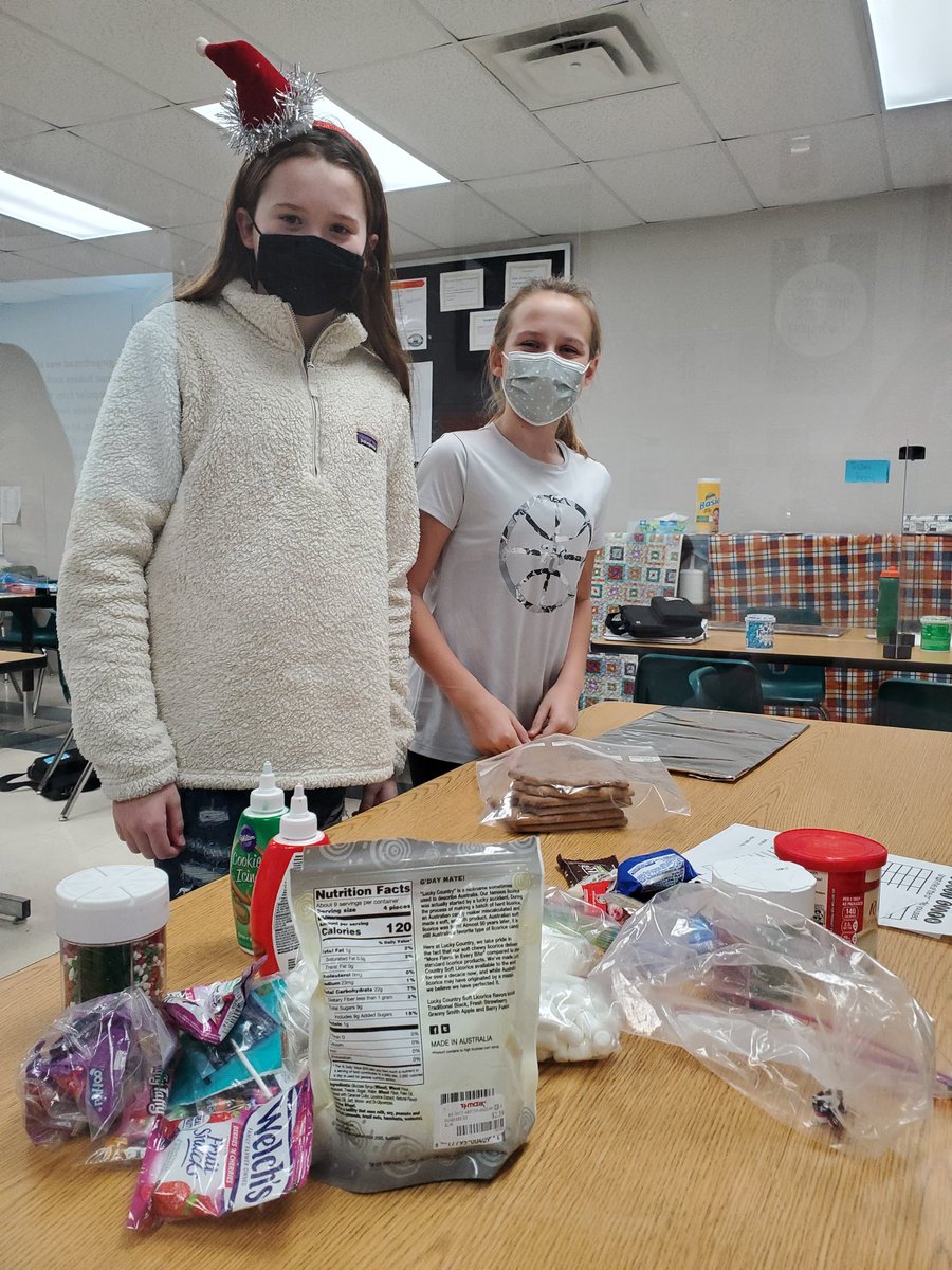 milliken1997's tweet photo. These kids were rocking the design challenge using Gingerbread. Whether face to face or remote these students with @TSchockling are #makingIThappen.
#sugar #collaboration
#culturestudy #historyofGingerbread
#willywonka @NobleLocal_SD https://t.co/WfrnmcP7S5