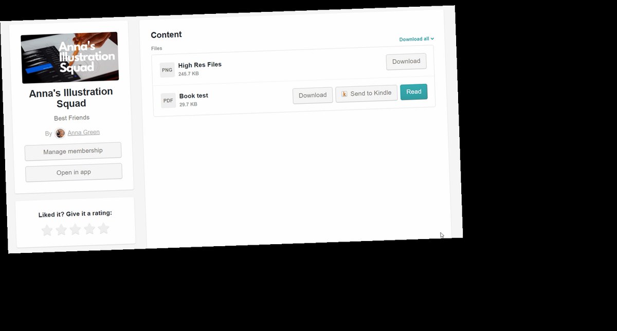 gumroad file wont download / Twitter