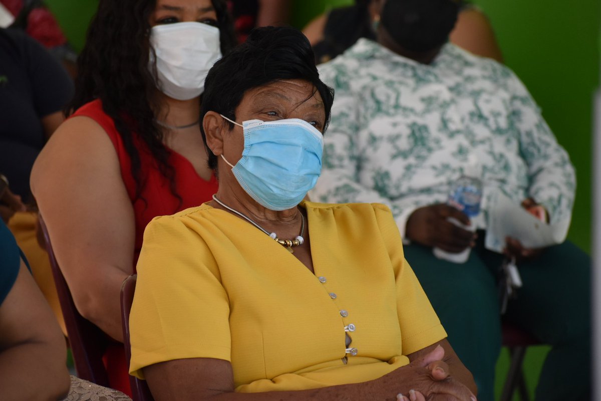 TCIPremier's tweet photo. HAPPENING NOW: The Re-Opening of the newly refurbished Oseta Jolly Primary School and the opening of the Cecily Rigby-Ewing Early Childhood Development Center, Blue Hills, Providenciales. https://t.co/ADn4z0SMtz