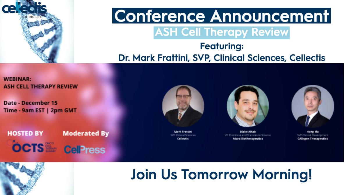 Cellectis tweet media