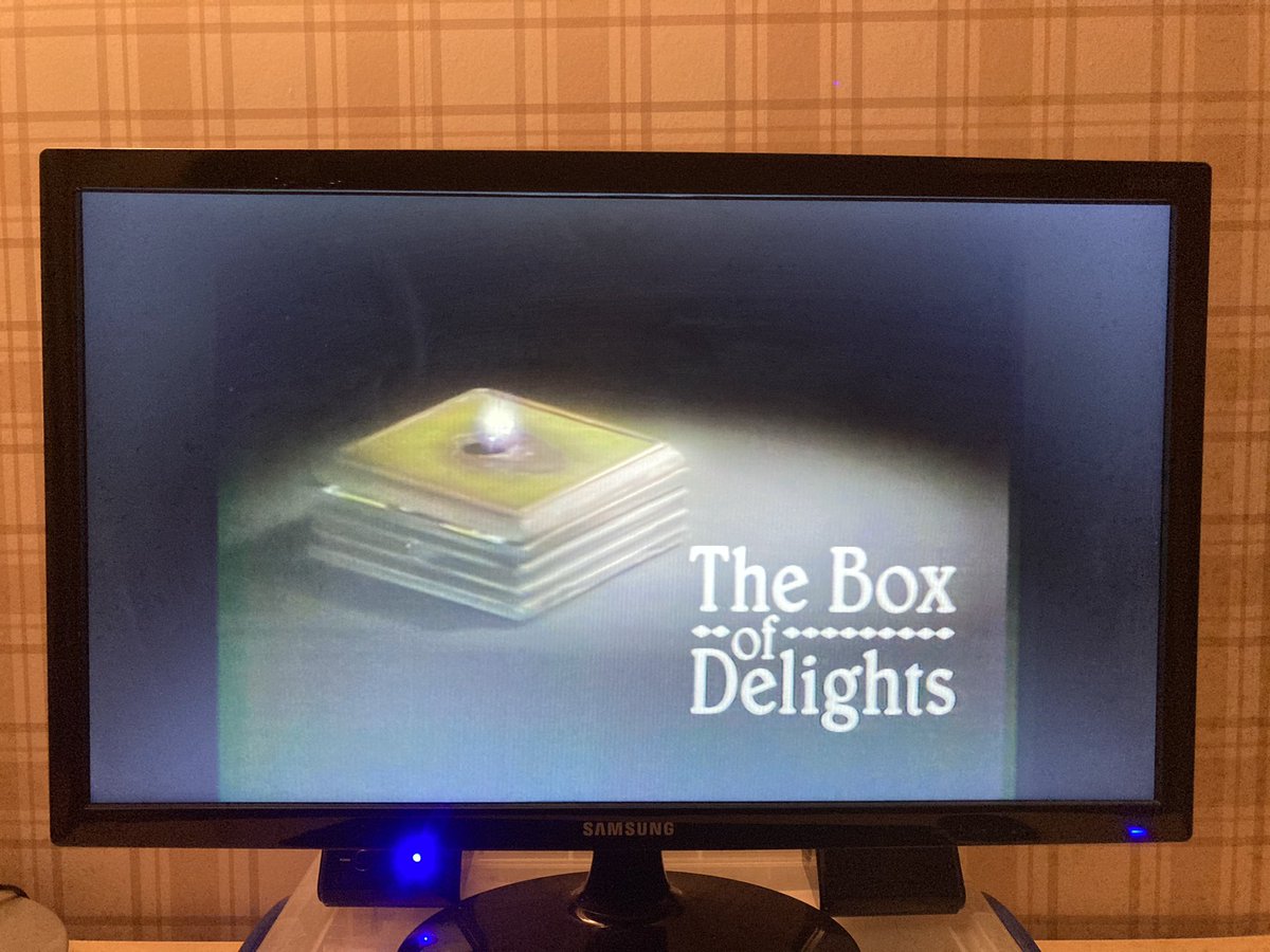 ttesteve's tweet photo. Rewatching this gem in a bid to instil some much needed festive spirit. If Cole Hawlings and Kay Harker can’t help, there’s no hope... #boxofdelights #thewolvesarerunning #goswift #gosmall https://t.co/Tc3ErR5sw2