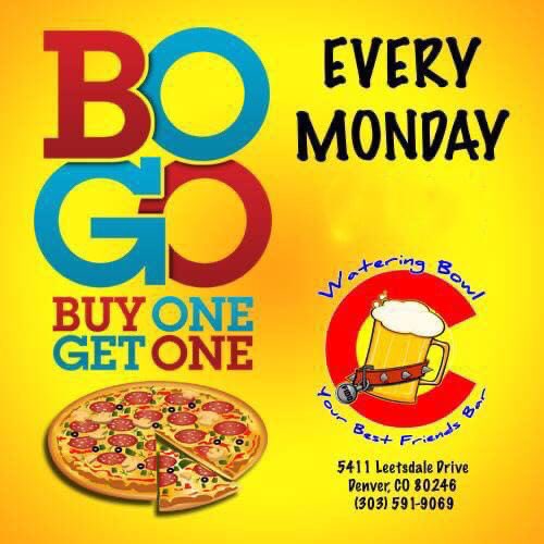 Watering_Bowl's tweet photo. HAPPY MONDAY! Come enjoy some #BOGO #Pizzas today! See you at 2PM! #SupportLocal https://t.co/qo4VAvPDbS