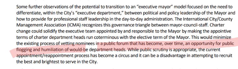 Nobody loves a spectacle more than me, but I think this overstates the number of public floggings we've had at city hall.