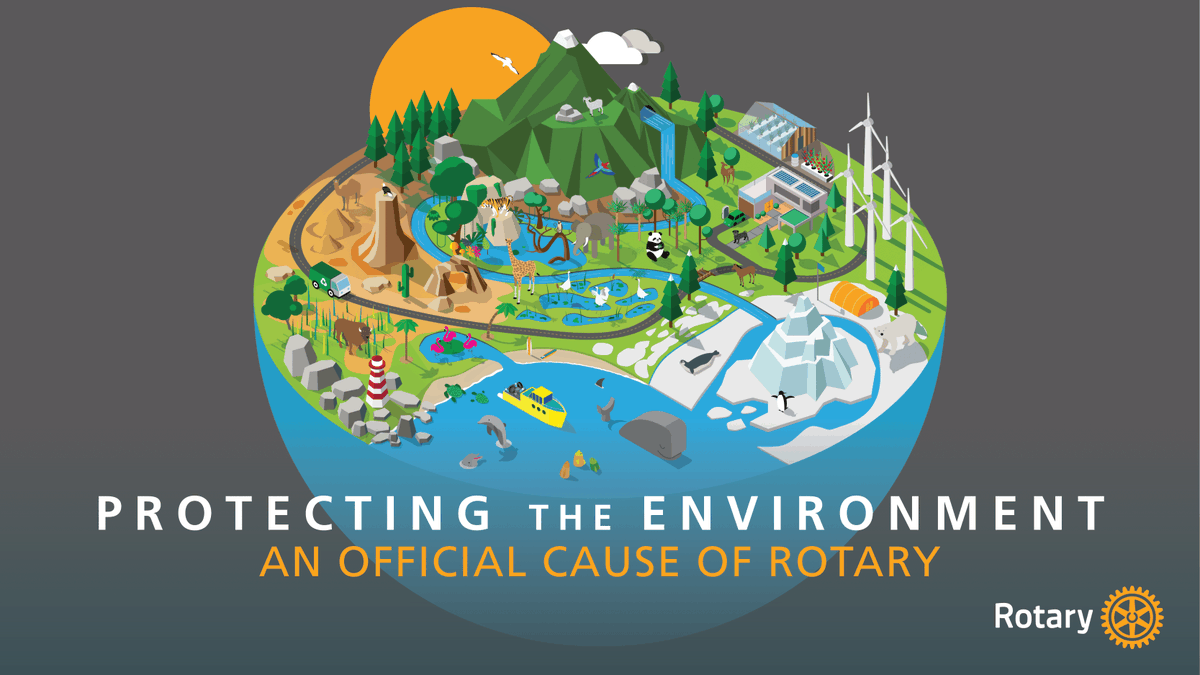 Learn more about Rotary and the environment here: rotary.org/environment