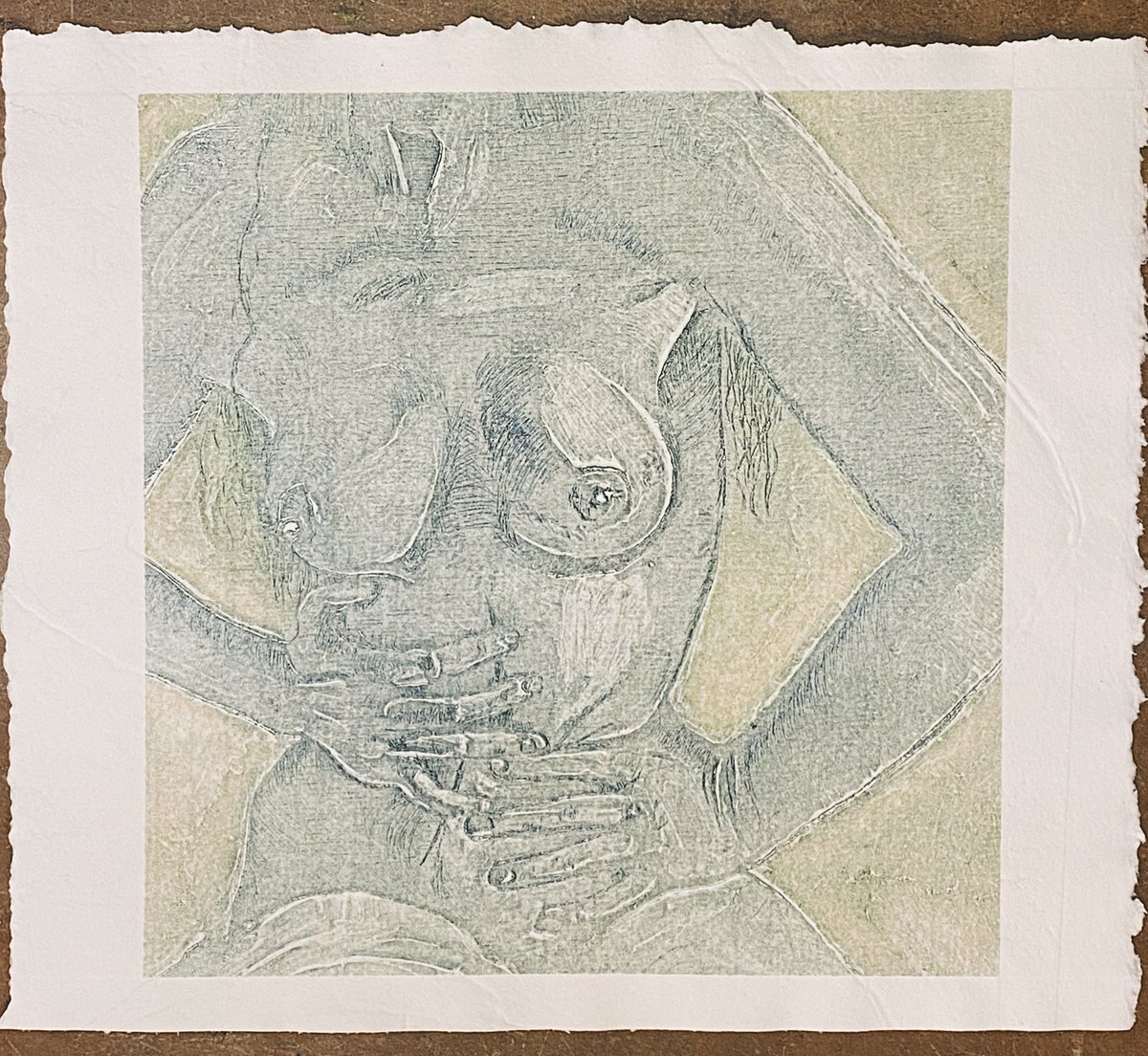 picsofwhatimake's tweet image. same plate, different prints