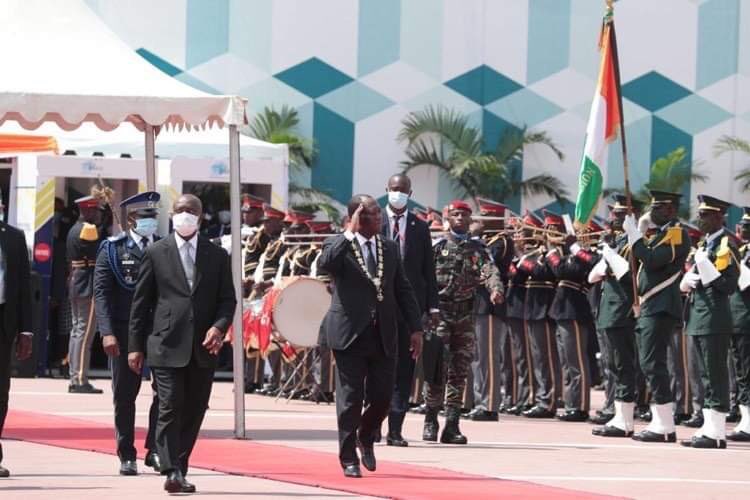 Je renouvelle mon ambition de construire avec tous mes Compatriotes, sans exclusive, une Côte d’Ivoire plus solidaire, pour un avenir meilleur pour tous les Ivoiriens. #InvestitureADO