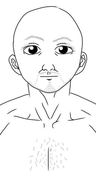 #毎日1本毛が増えるおじさん
227日目 