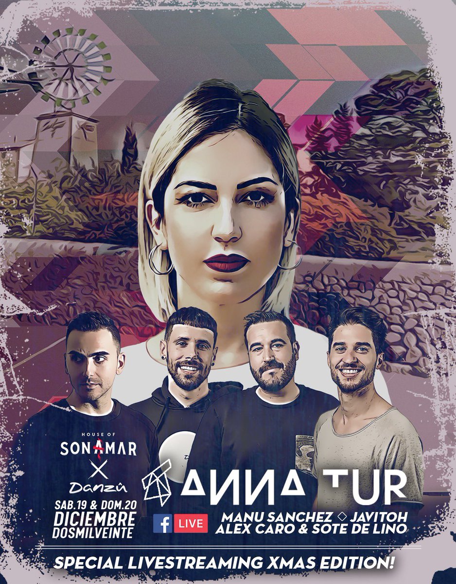 annaturdj's tweet photo. Este domingo #live #streaming con #danzu #mallorca desde @SonAmarMallorca ♥️ https://t.co/5ZrX3QZEqp