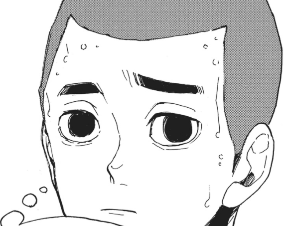 With the combined stress of expectations on himself (and hinted, external ones maybe familial pressure as well), we see Hirugami grow so fast before our eyes. He obsesses with playing volleyball "right" even at the expense of his happiness. The light literally leaves his eyes