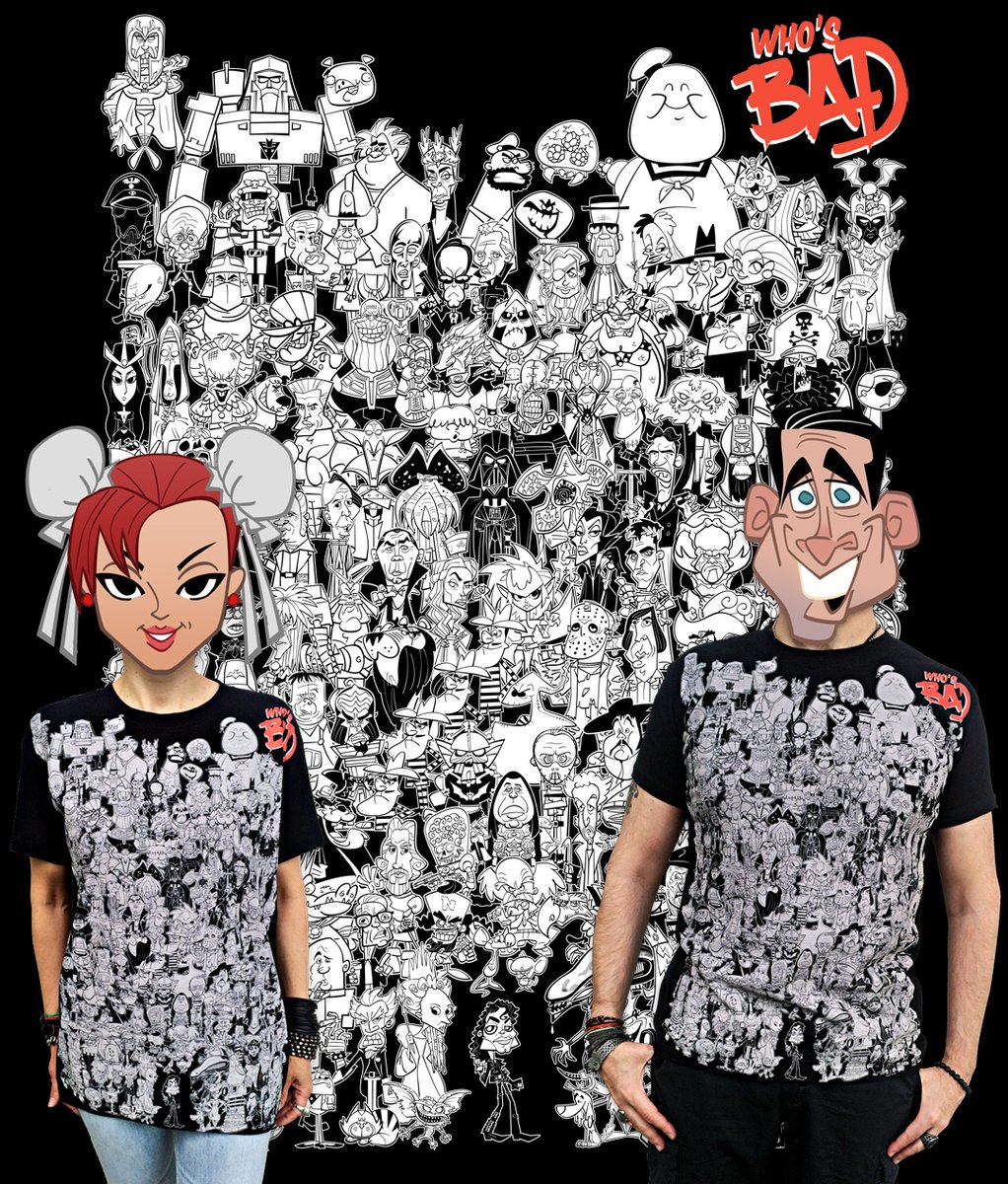 MisterBlackTee's tweet photo. #BAD3 or 160 baddies in one Tee & #MichaelJackson at the bottom
•
•
•
•
•
#MisterBlackTee #Tshirt #Teeshirt #Tシャツ #تيشيرت #Футболка #London #cartoon #caricature #retro #RetroTshirt #PopCulture #PopCultureTshirt #Geek #GeekTshirt #Nerd #NerdTshirt #GoodFeeling #Childhood https://t.co/i8ccT0EMEm