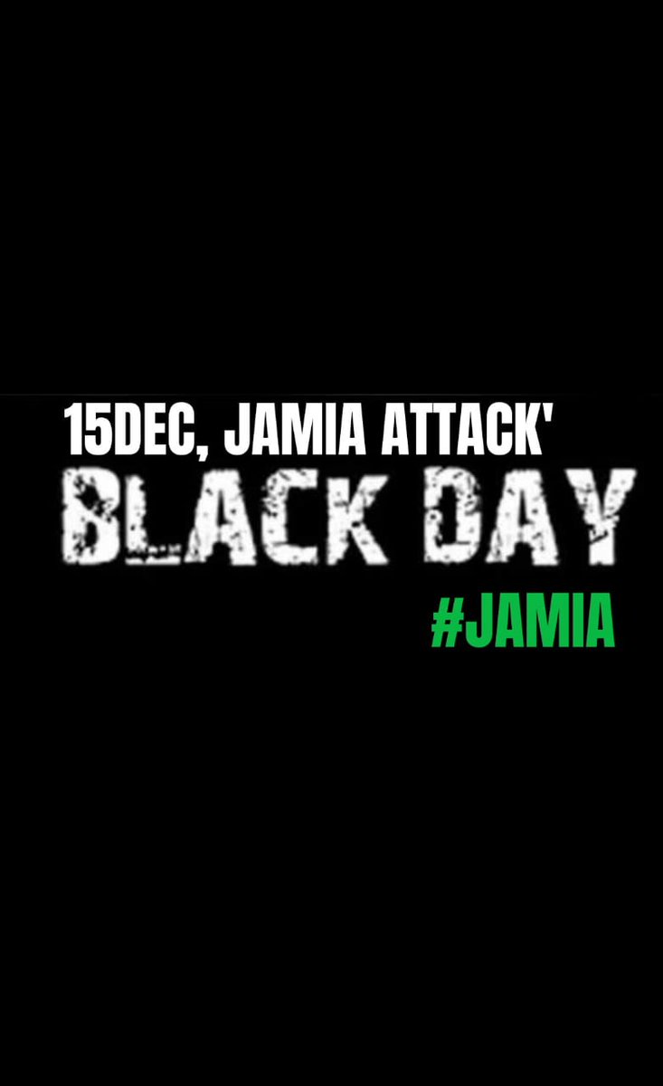 Sana0Irss's tweet photo. That day, we could never forget, a lot of students went through with pain, torture, tears, and then all hurting memories...
Sab yaad rakha jaayega.
#15DecJamiaAttack https://t.co/EKQSzio2KN