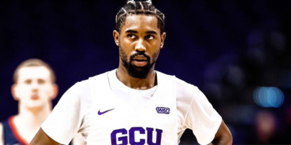 ZachSchumaker's tweet photo. GCU has their guy.The mid major star PG is a beloved phrase and Jovan Blacksher defines that.Proved it last year, but cemented it yesterday by going head to head with a Wooden candidate. Averaging 14/4/5/2 while leading GCU to a 4-1 start.The @BryceDrewCoach Jovan duo is special. https://t.co/VNKQcHIQl5
