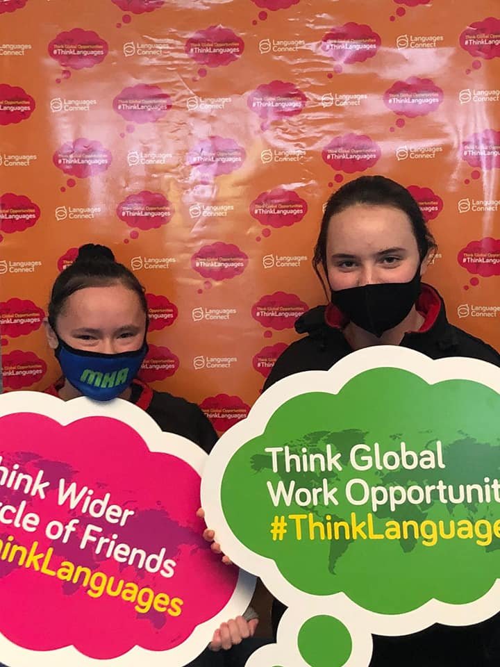 CFionnchua's tweet photo. #ThinkLanguages2020 saw our students partake in a number of workshops, interactive discussions, dance competitions and some culinary delights! A huge thanks and congratulations to our TY students, Ms C McGrath & Ms E Foley who rolled out an excellent #thinklanguages day https://t.co/8tfY1GCQOG