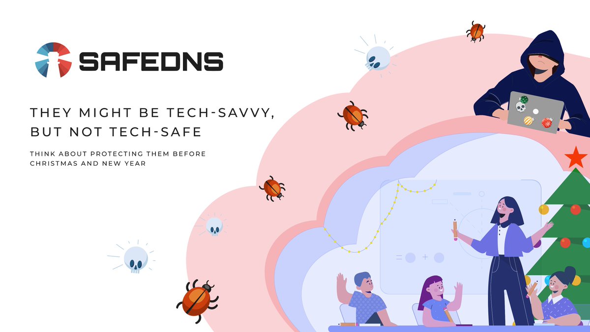 SafeDNS's tweet photo. Winter break on your side, not on hackers' one.
#safeDNS #webfiltering for schools @SafeDNSLATAM @IWFhotline #BPJM #schools #ChristmasCountdown #Christmas2020 #CyberSecurity #webfiltering https://t.co/tc6ubSRNk7