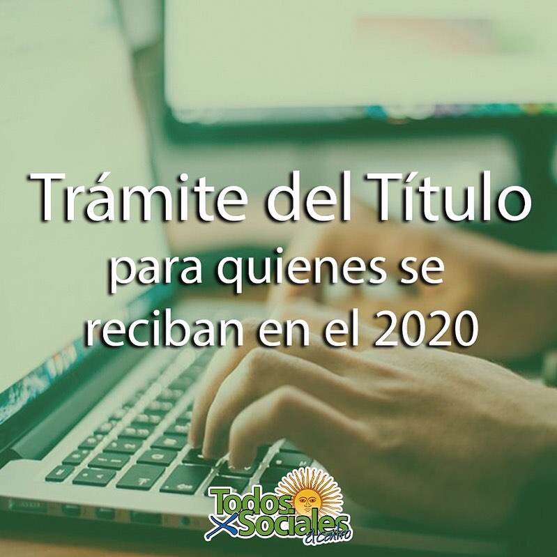 TxS_UnlzSoc's tweet photo. #TramiteDelTitulo 💻
El el marco del Plan de Contingencia para el Segundo Cuatrimestre, la Facultad habilitó la posibilidad de iniciar el trámite de título de manera virtual.
📌 Quienes lo requieran deberán ingresar a la web de la Facultad.
#SocialesUnlz #Graduados2020 https://t.co/DaMdAIvk6c
