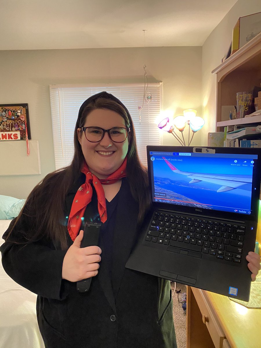 Today, Kaptain Kukulski and her passengers on Holiday Airways departed on virtual destinations around the world! We visited/learned about winter holidays/traditions in France, England, Italy &amp; Germany! Check back tomorrow to hear where we travel to next! #holidaysaroundtheworld