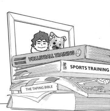 But it doesn't change the fact that he's absolutely miserable doing it, never happy with himself. Hirugami continues to spiral in his depressive state-- volleyball obscuring things he loved (his dog), his teammates save for Hoshiumi don't notice something is wrong with him.