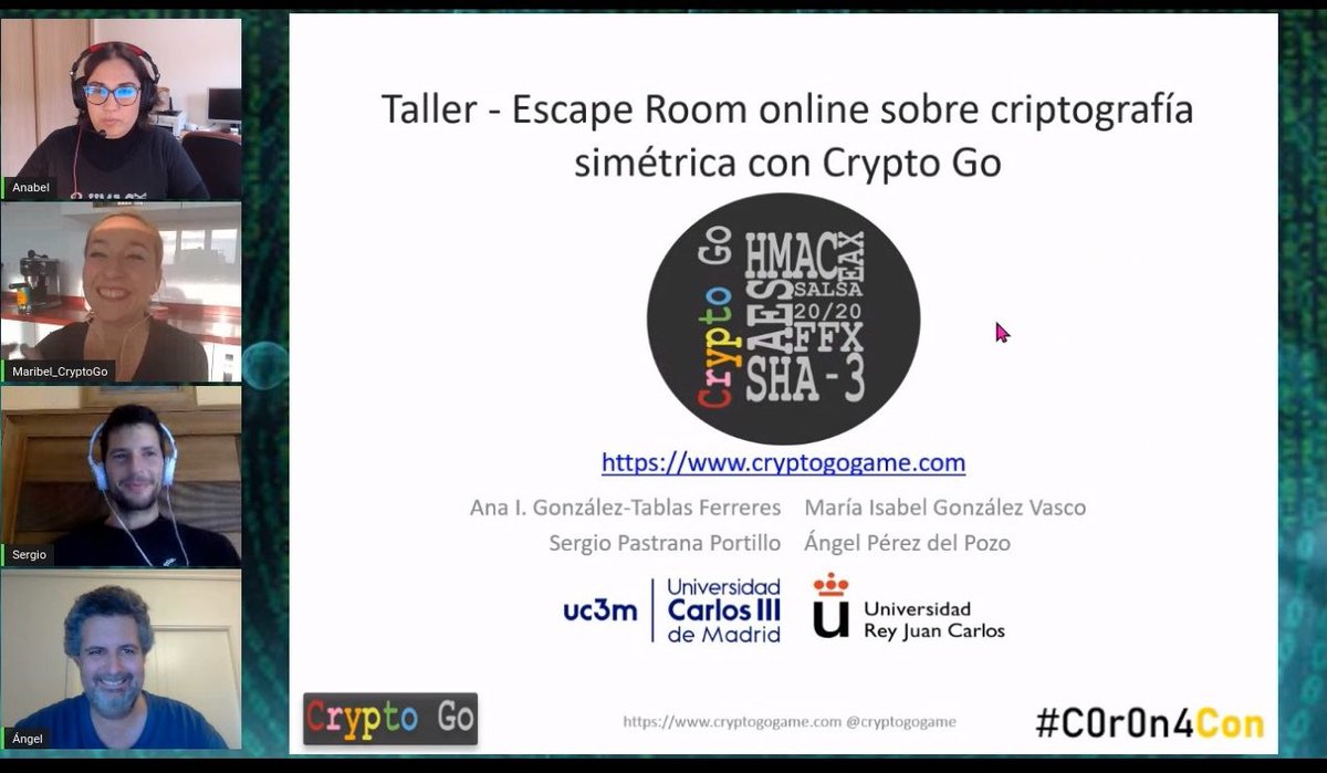 cryptogogame's tweet photo. El taller con el que participamos ayer en @C0r0n4CON se puede ver durante unos días en https://t.co/Spzl7tHQJO
Anímate a verlo e intenta resolver los #escaperoom ¡estarán abiertos hasta el domingo 20 de diciembre!
Acuérdate de donar algo a @CruzRojaEsp en https://t.co/tLz2NYb2cs https://t.co/RTWC4uuT5t