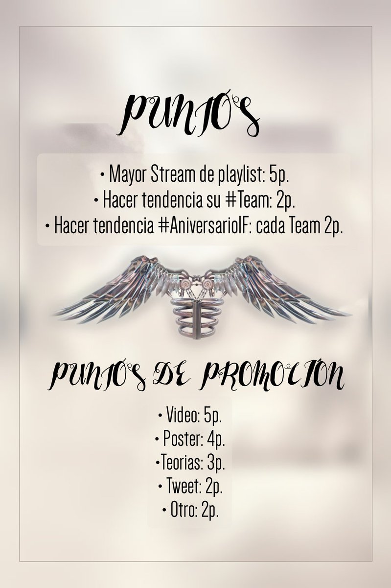 zaynsmandos's tweet photo. Tengan en cuenta los puntos de está streaming party #AniversarioIF #PromoIF #TeamICarus #TeamFalls https://t.co/Vh3Nh2k3FI