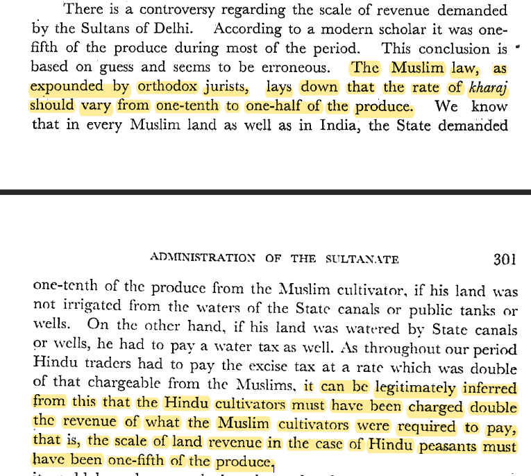 A L Srivastava noted the discriminatory attitude towards peasants in Sultanate . Where Hindu peasants had to pay more and more ...
