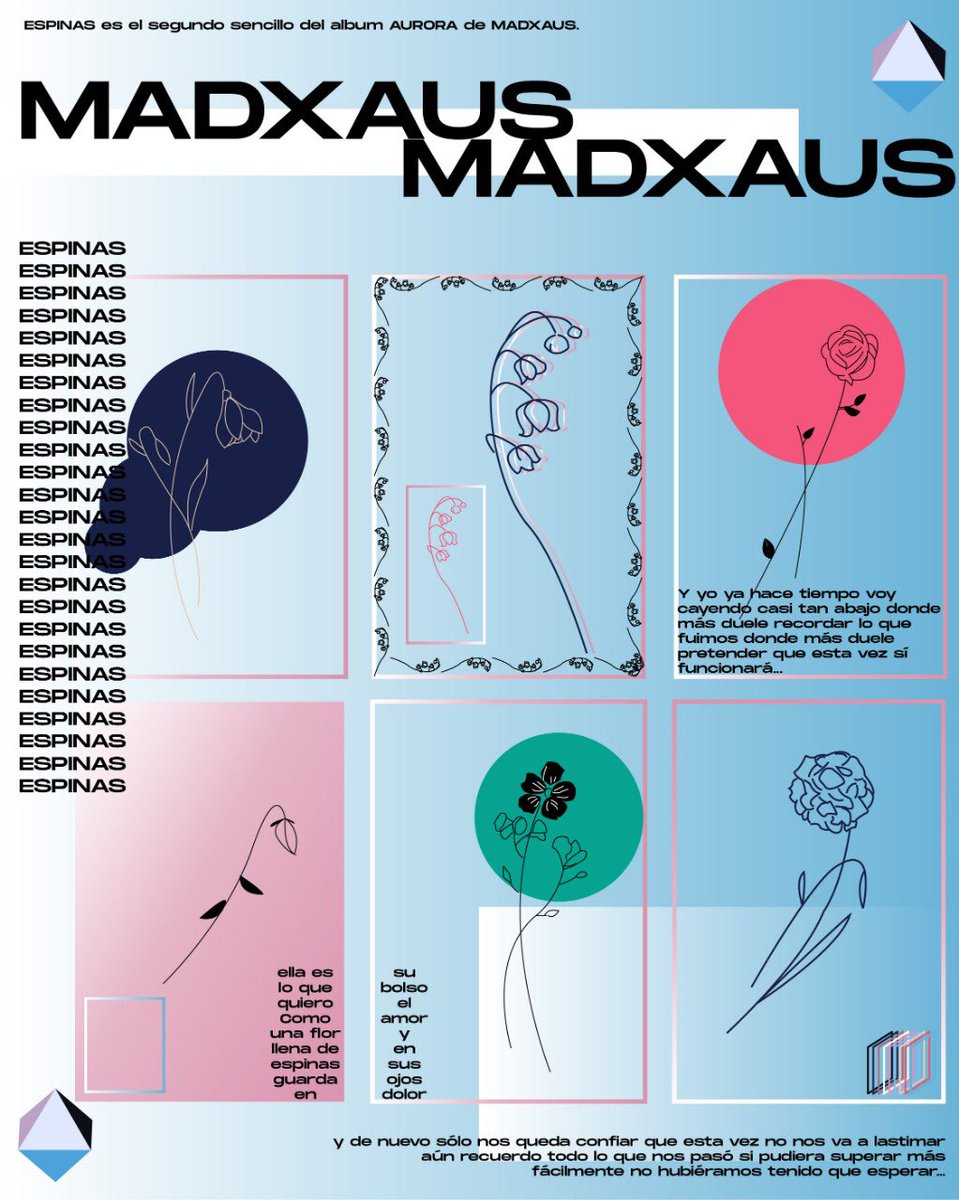 madxaus's tweet photo. Espinas ya está disponible en todas las plataformas digitales. 
⚡️ STREAM ⚡️ 

Link: https://t.co/DwPGDVHKW4 🌹 https://t.co/tNM3AxWjux