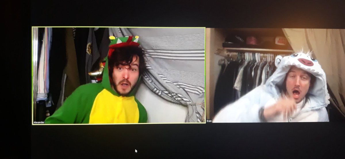stardust1006's tweet photo. These two though 🤣💖 @evan_m_williams @vlavla #TITLive https://t.co/xANh6pkXX8