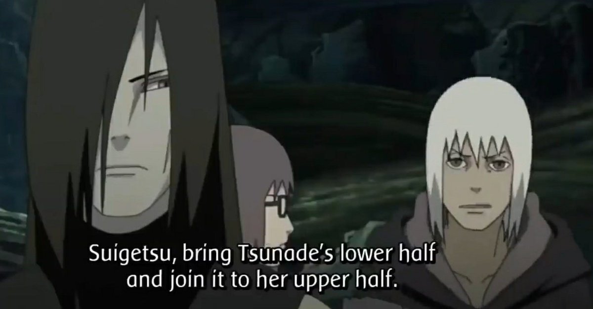 orochimarunun bunu demiş olması