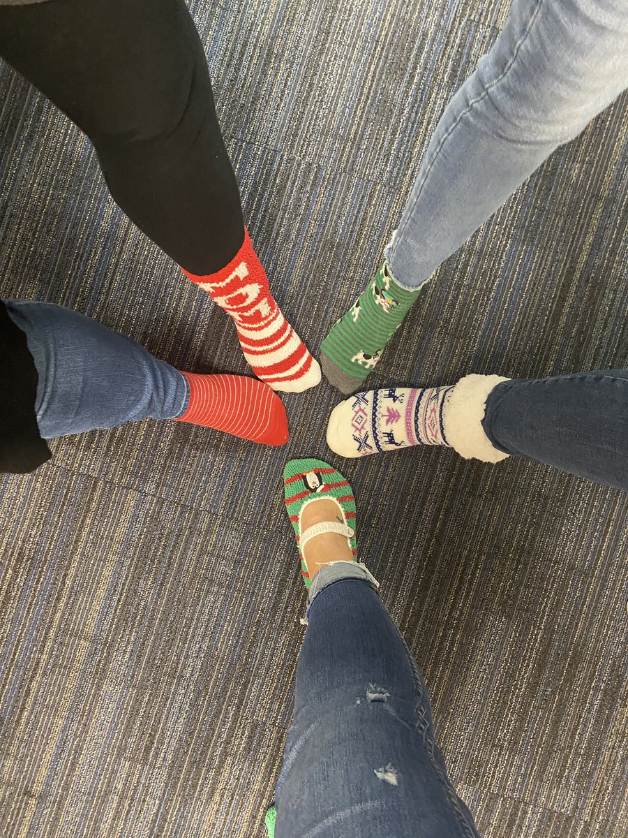 jennmadson's tweet photo. Holiday socks on this COLD day! 🥶🧦🎅🏼
#KHSHolidaySpirit @KHSIndianNation https://t.co/kQvfuhkWVk