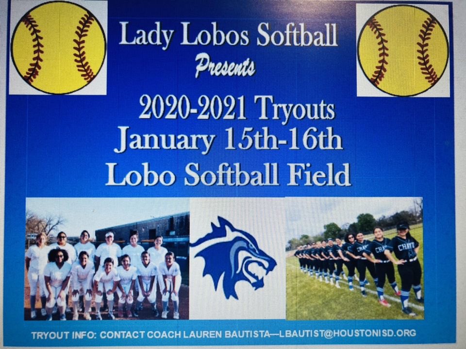 CHSLadyLobos's tweet photo. Tryouts Jan 15-16 
Must have a physical &amp; insurance to tryout https://t.co/phKYtVIV8G
