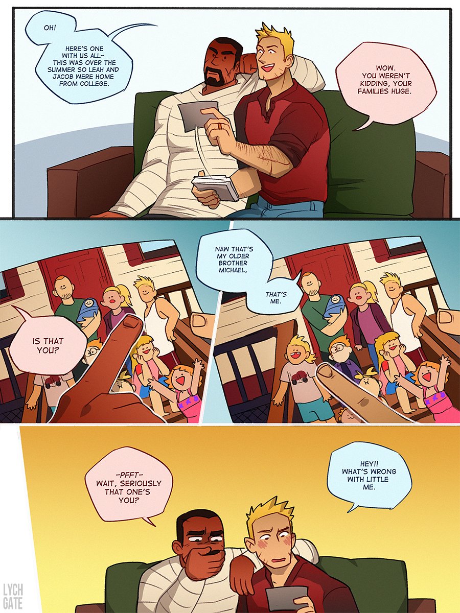 hands hurtin too much to do all three pages in one sitting but mayhaps i post one page at a time to soothe the need to race thru this dorky comic ?
#R76 #Overwatch