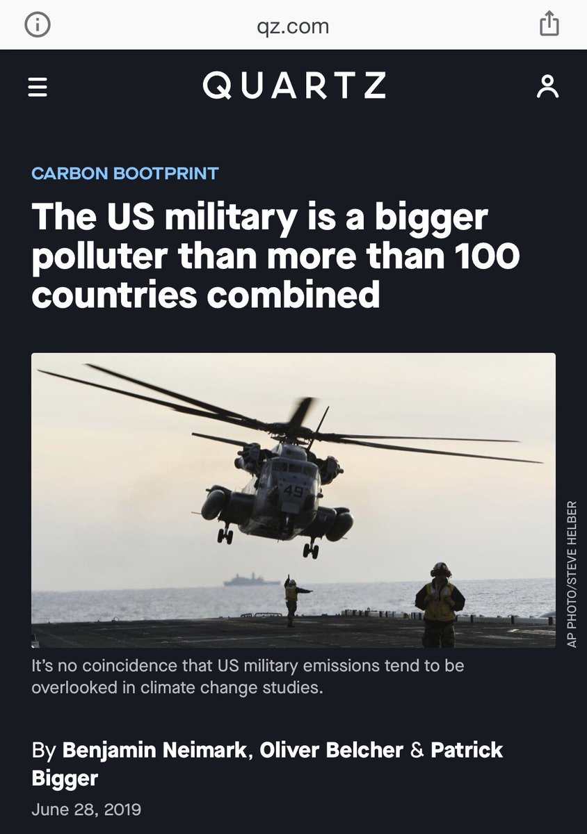 to effectively combat climate change, the US needs to radically shrink the size of its military, the largest polluter of the world. but why make the military smaller when many companies can make billions in the military-industrial-complex? space x among them
