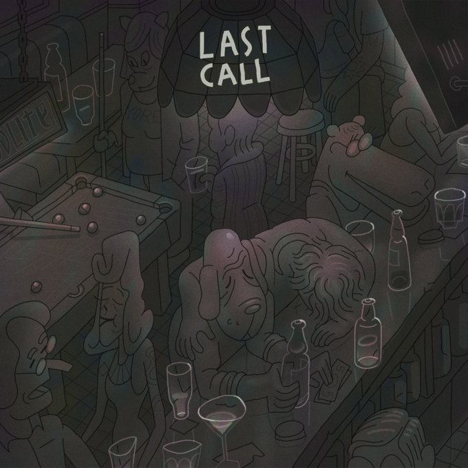 Made a mopey playlist and cover for the ALL IN A WEEK Collective. Check out their collection of art and playlists (from so many cool people) here: https://t.co/7Tg2B69RDM 