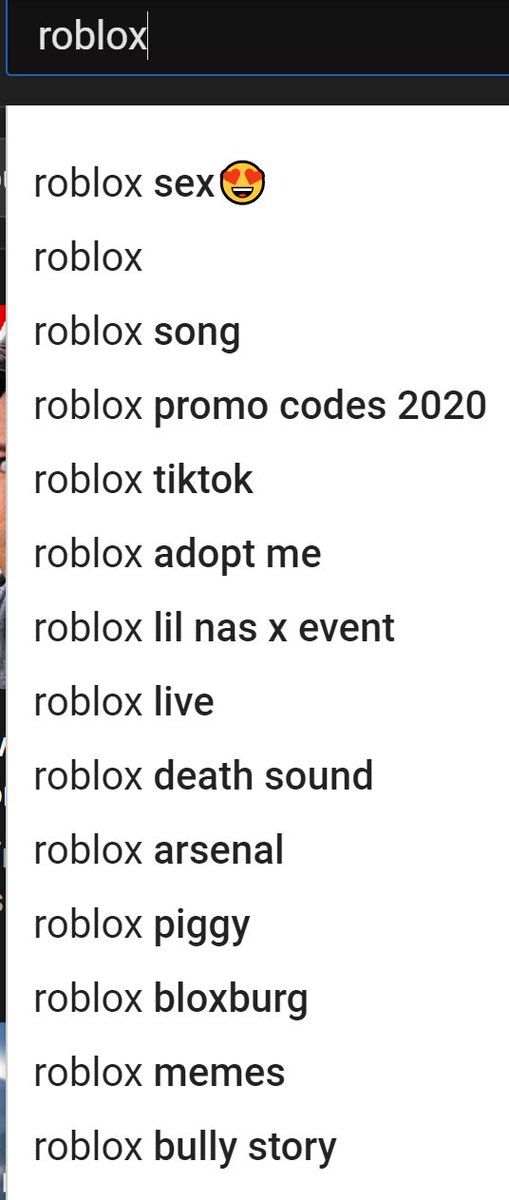 Max ツ On Twitter Is Anyone Else Getting An Inappropriate Top Result When Searching For Roblox On Youtube Or Is That Just Me - roblox sex song