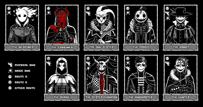 Finalizing the roster of characters you can recruit in The Deep Dark ? 