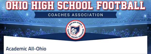 Humbled to be named to the 2020 Ohio High School Football Coaches Association Academic All-Ohio Football Team. Proud to represent Lakewood High School and Share this acknowledgement with my teammate <a href="/coltvierstra45/">coltvierstra8</a>! @CoachLeeLw, <a href="/LWHSLancers/">Lakewood Athletics</a>, <a href="/noz75/">.</a>, <a href="/ohsfca/">OHSFCA</a>