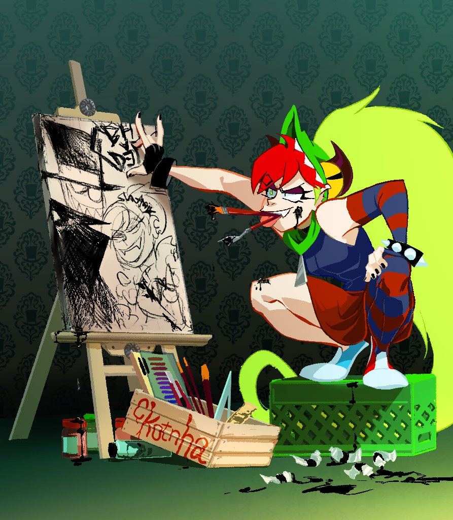 #Villainous #Demencia 
Coloring