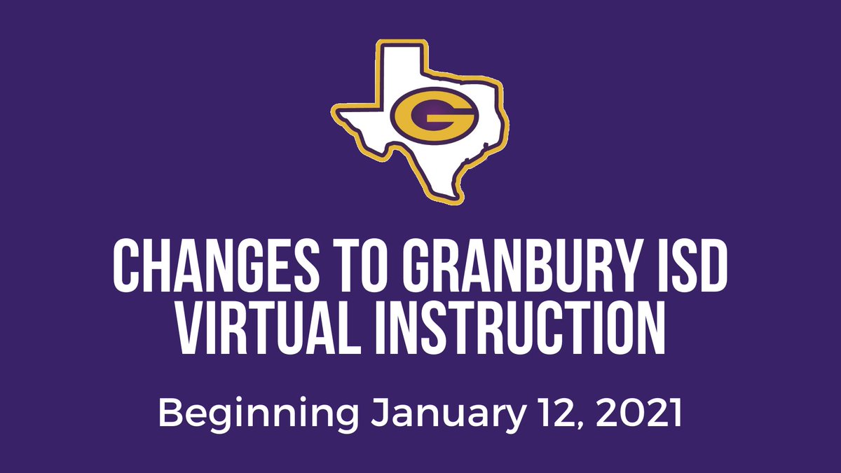 Failing students as well as students participating in extracurricular activities will be required to attend school in person beginning in January 2021, according to an announcement from GISD superintendent Dr. Jeremy Glenn on Monday. Read more: tinyurl.com/yctt4szx