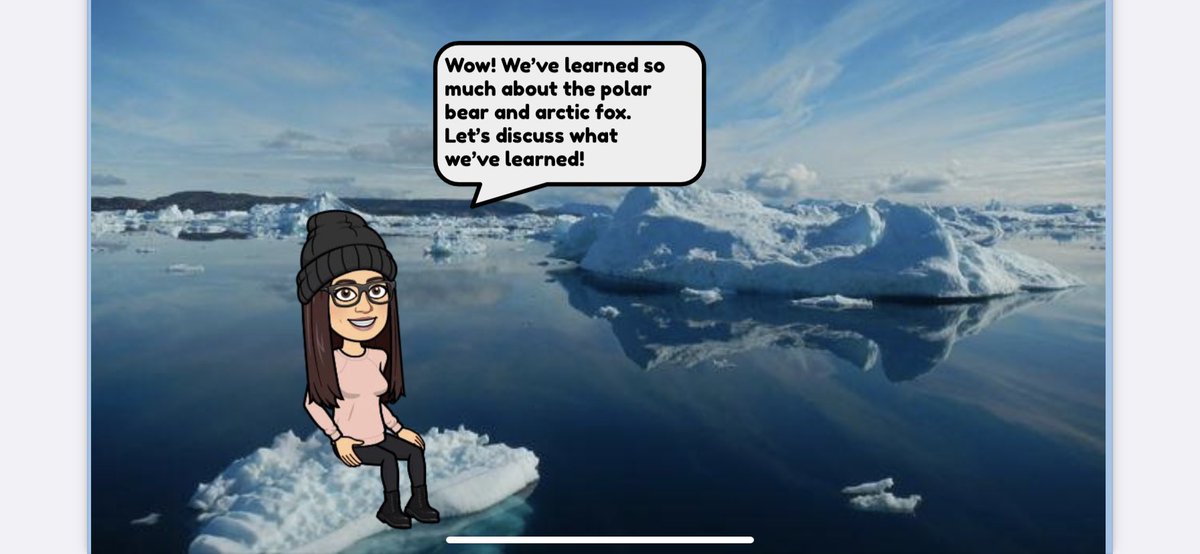 Today <a href="/boyne_river/">Boyne River P.S.</a> Learn@Home grade ones bundled up for a virtual field trip to the Arctic! We discovered a new habitat and the animals that live there! ❄️ I wonder where we will travel next?