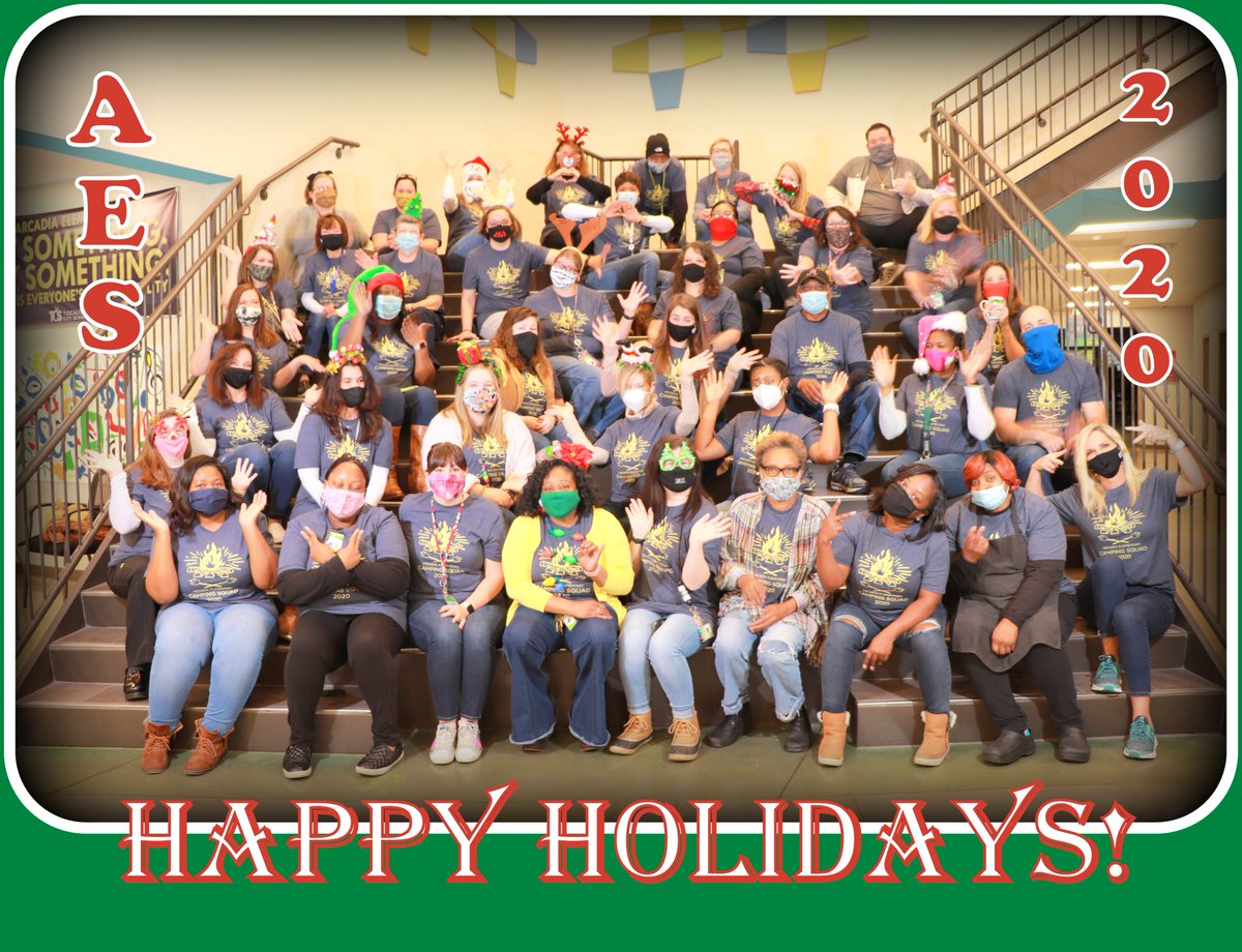 Gladys Wright (@gwrightarcadia) on Twitter photo Happy Holidays from the Arcadia Elementary Faculty and Staff!!! <a href="/TCSBoardofEd/">T🍏S Board of Ed</a> <a href="/GWrightArcadia/">Gladys Wright</a> <a href="/temple_little/">Temple Lovoy</a> <a href="/MikeDaria/">Mike Daria</a> Happy Holidays from the Arcadia Elementary Faculty and Staff!!! <a href="/TCSBoardofEd/">T🍏S Board of Ed</a> <a href="/GWrightArcadia/">Gladys Wright</a> <a href="/temple_little/">Temple Lovoy</a> <a href="/MikeDaria/">Mike Daria</a>