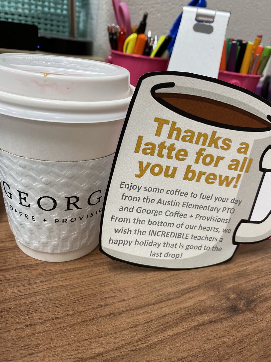 Our <a href="/AustinCISDPTO/">AustinElementaryPTO</a> is the absolute BEST!!! What a perfect way to start a cold Monday morning! ❤️ We are so spoiled and we LOVE it! Thank you, thank you, thank you!