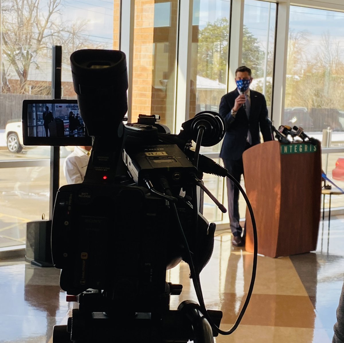 My full comments from the press conference today with Governor Stitt follow...