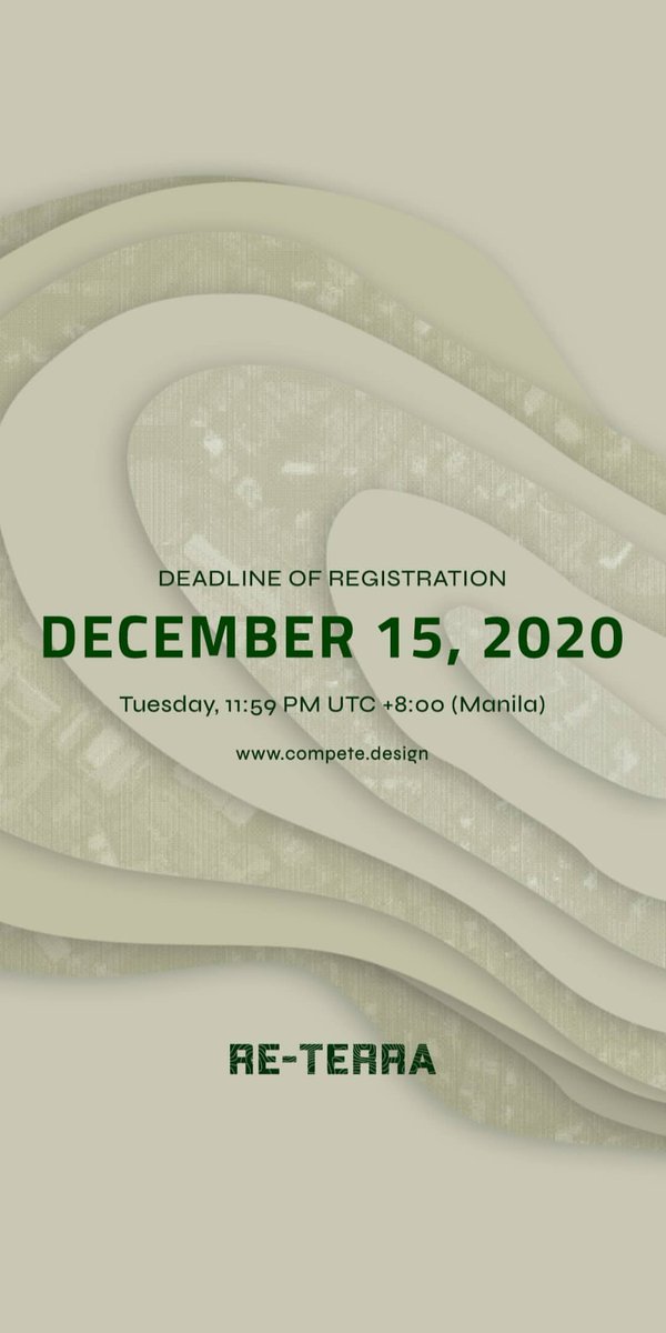 REIDersOfficial's tweet image. "The goal of the design competition is really to help integrate agriculture into the urban setting."  - James Reid, DA Ambassador of Food Security 

‼️Last day of registration today‼️

🔗: compete.design

#ReTerra2021 #BreathingLifeIntoOurCities
#thefreshest