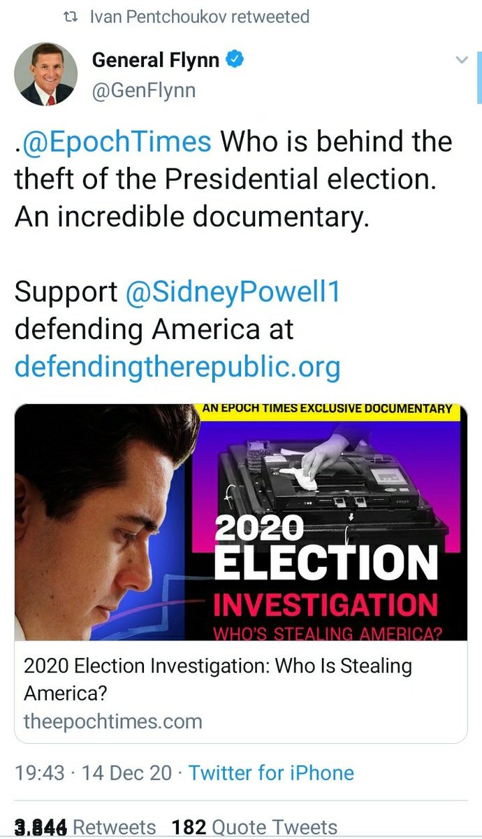 The Epoch Times, QAnon and Sidney Powell now appear to be part of an increasingly tightly aligned pro-Trump network, paving the way for the post-presidential years: a conspiracy of conspiracists, perhaps!