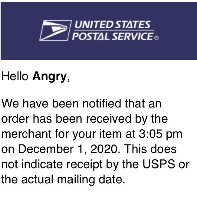 babsSmiles's tweet photo. @Shutterfly Just wanted to share, for the benefit of anyone else considering ordering, the latest info available on my purchase, per USPS. #11MoreDaysTilChristmas https://t.co/GPdbXWGOqZ