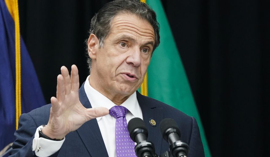 Andrew Cuomo denies ex aide's sexual harassment allegations
