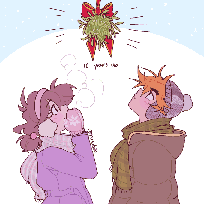 [oc] Mistletoe ?? (1/2) 